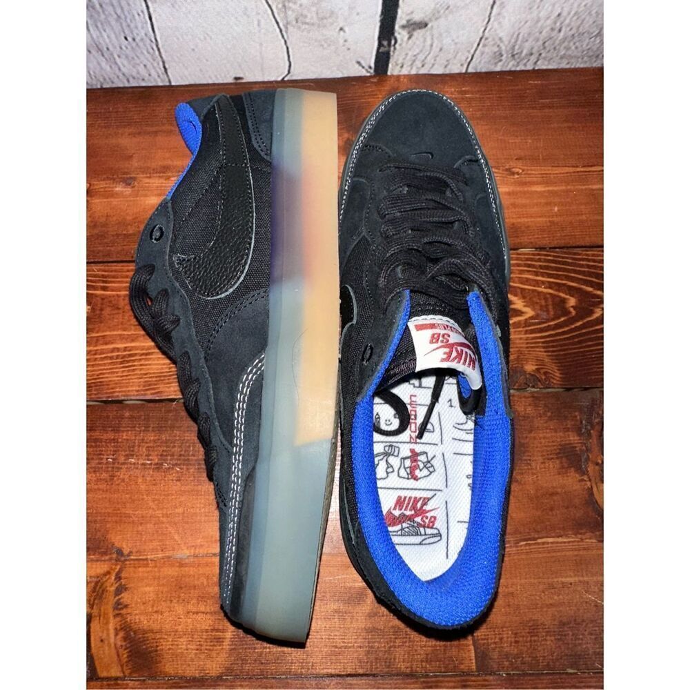 Nike Women's SB Zoom Pogo Plus Premium Black Gum Skate Shoes Size 9.5 DV5470 001 - Picture 8 of 10